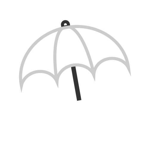 Umbrella icon for universal life